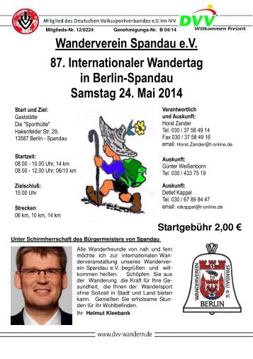 Ausschreibung 24.05.14 als pdf-Datei - Wanderverein Spandau eV