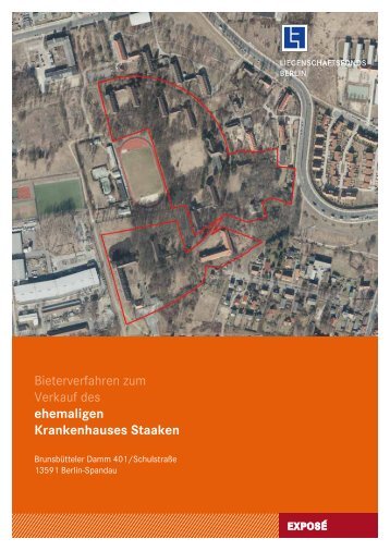ehemaligen Krankenhauses Staaken - Liegenschaftsfonds Berlin