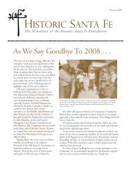 istoric anta - Historic Santa Fe Foundation