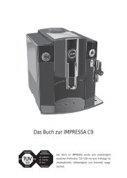 Das Buch zur IMPRESSA C9 - Jura