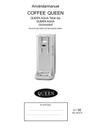 coffee queen water line - Crem International