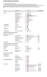 Haltestellenverzeichnis 2014 - KVV - Karlsruher Verkehrsverbund