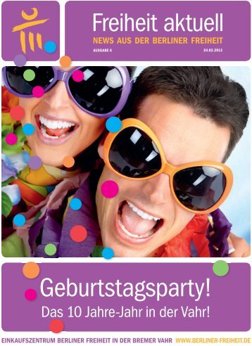 Geburtstagsparty! - Berliner Freiheit