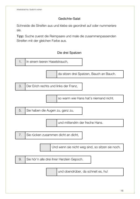 Christian Morgensternabschied Gedichte