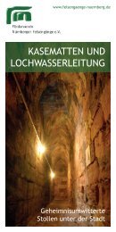 kasematten und lochwasserleitung - Historische Felsengänge