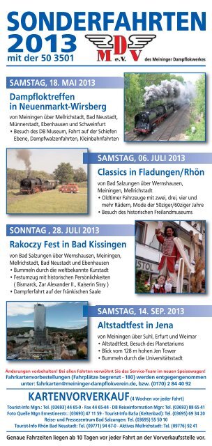 Flyer - Rakoczy-Fest