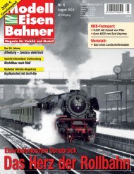 Modell Eisen Bahner - Verlagsgruppe Bahn
