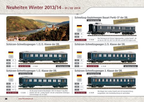 Neuheiten Winter 2013/2014 - Fleischmann