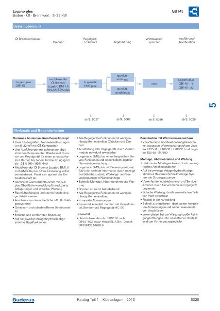 Buderus Gesamt-Preisliste und Rabattliste Katalog Teil 1 - Heizungs ...