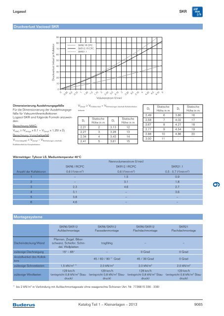 Buderus Gesamt-Preisliste und Rabattliste Katalog Teil 1 - Heizungs ...