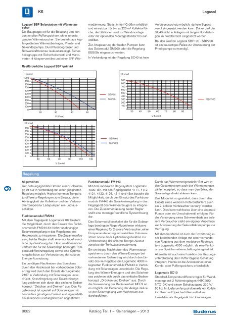 Buderus Gesamt-Preisliste und Rabattliste Katalog Teil 1 - Heizungs ...