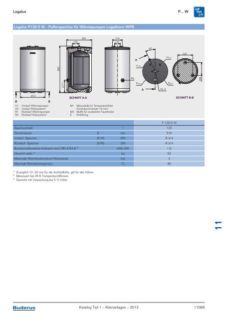 Buderus Gesamt-Preisliste und Rabattliste Katalog Teil 1 - Heizungs ...