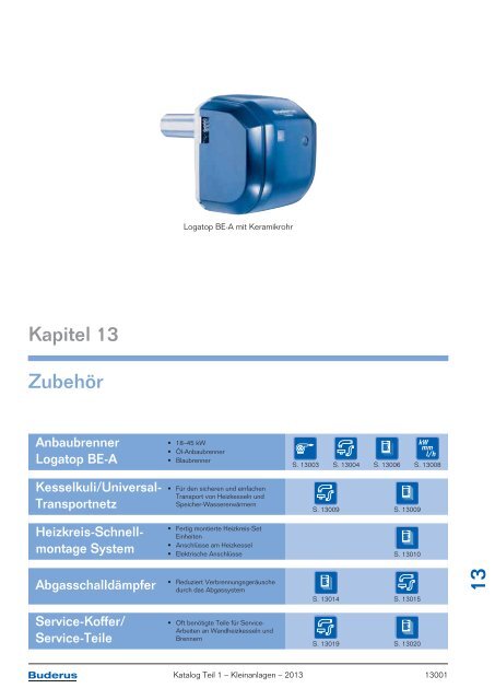 Buderus Gesamt-Preisliste und Rabattliste Katalog Teil 1 - Heizungs ...