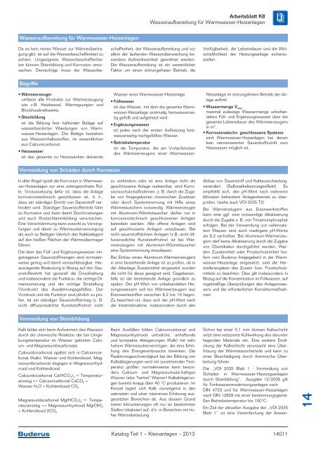 Buderus Gesamt-Preisliste und Rabattliste Katalog Teil 1 - Heizungs ...