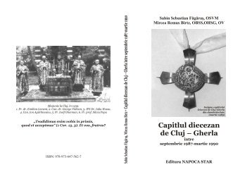 Insigna capitlului Diecezei de Cluj-Gherla din ... - Institutul de Istorie