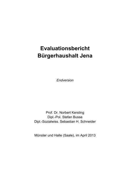 Evaluationsbericht Bürgerhaushalt Jena (PDF, 3.0 MB)