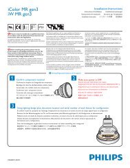 iColor MR gen3 iW MR gen3 - Color Kinetics