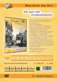 Die gute alte Straßenbahnzeit - bei History Films