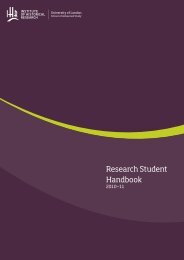 Research Student Handbook - Institute of Historical Research