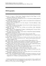 Bibliography - Institute of Historical Research