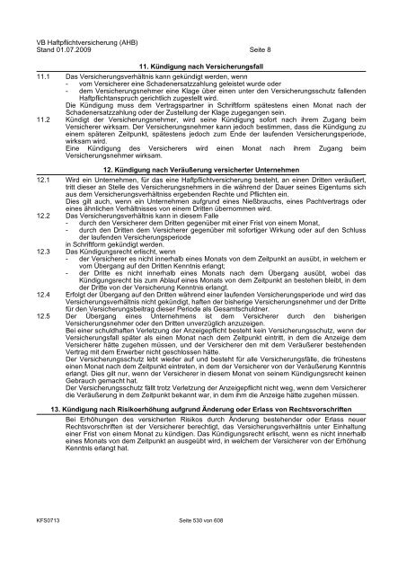 R+V Bedingungsheft SpezialPolicen Gesamt-Inhaltsverzeichnis