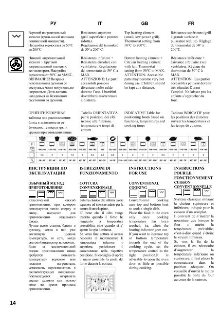 руководство по эксплуатации - Foster S.p.A.