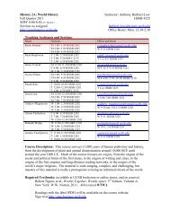 History 2A F2011 syllabus - UCSB Department of History