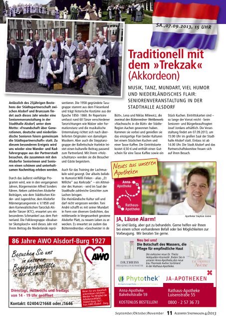 25 Jahre - Alsdorfer Stadtmagazin