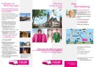 Programm 1.HJ 2014 - Adler