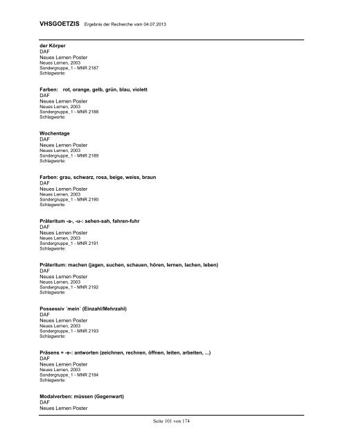 Seite 1 von 174 Dreke, Michael: Grammatik & Wortschatz üben mit ...