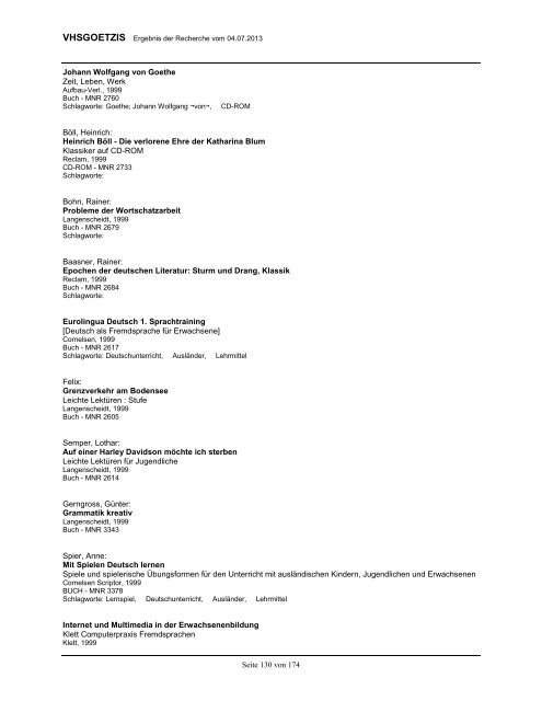 Seite 1 von 174 Dreke, Michael: Grammatik & Wortschatz üben mit ...