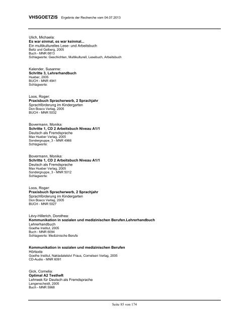 Seite 1 von 174 Dreke, Michael: Grammatik & Wortschatz üben mit ...