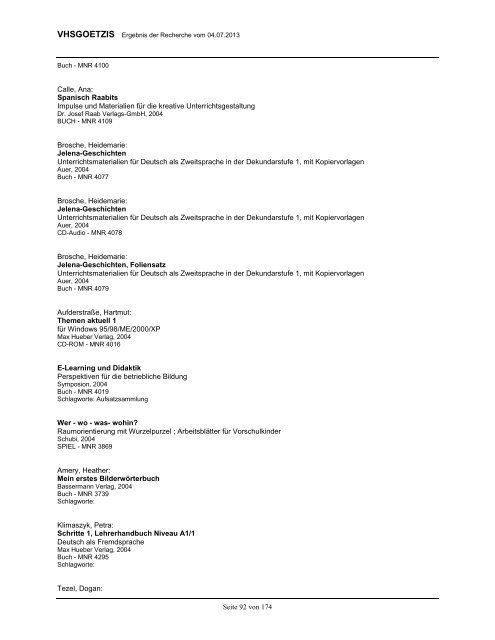 Seite 1 von 174 Dreke, Michael: Grammatik & Wortschatz üben mit ...