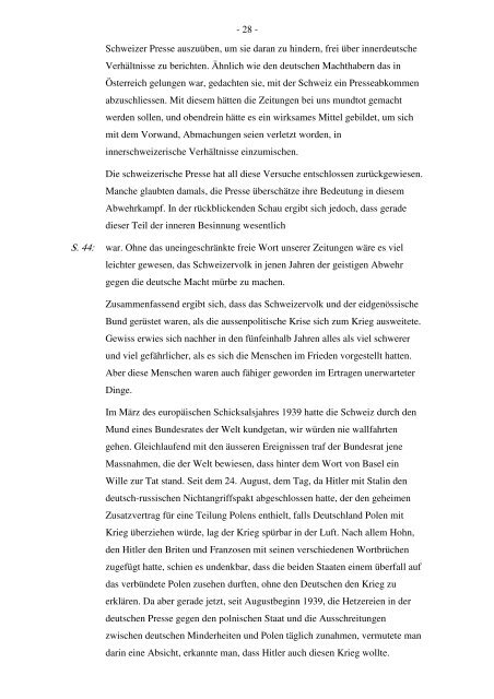 1949-Kleine Geschichte der Schweiz im 2 Weltkrieg - Burgenverein ...