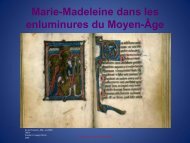 Marie-Madeleine dans les enluminures du Moyen-Ãge