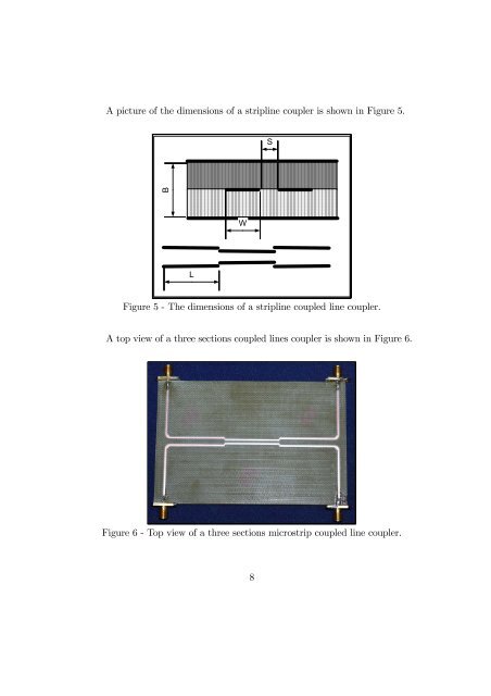 Experiment 5 â Coupler Design.