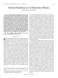 Neutral Depletion in a Collisionless Plasma - IEEE Xplore