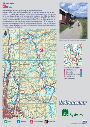 Sykkelkart Notodden (PDF, 8,38 MB) - HÃ¸gskolen i Telemark