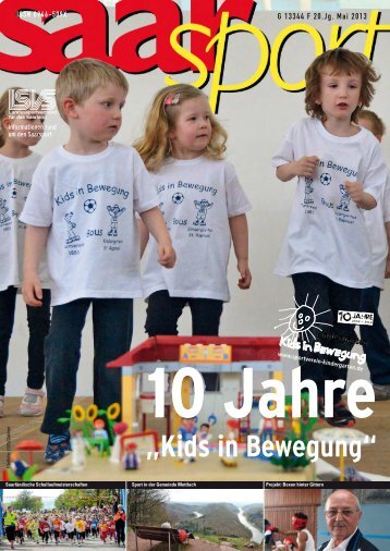 „Kids in Bewegung“ - Landessportverband für das Saarland