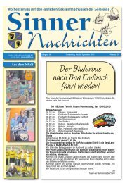 Der Bäderbus nach Bad Endbach fährt wieder! - Gemeinde Sinn