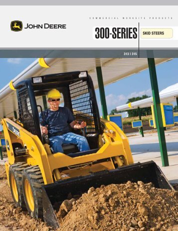 300-SERIES SKID STEERS - John Deere