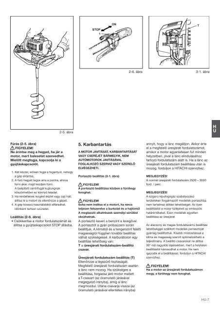 warning - Hitachi