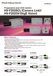 HV-F202GV - Hitachi Kokusai Electric Europe GmbH