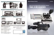 Multi-Format Digital HDTV Production Camera - Hitachi Kokusai ...