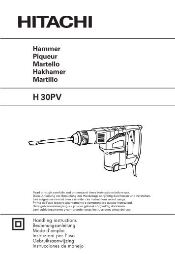 H 30PV - Hitachi Koki Co., Ltd.