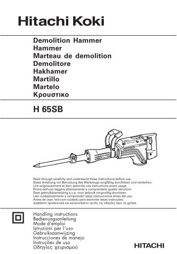 H 65SB - Hitachi Koki Co., Ltd.