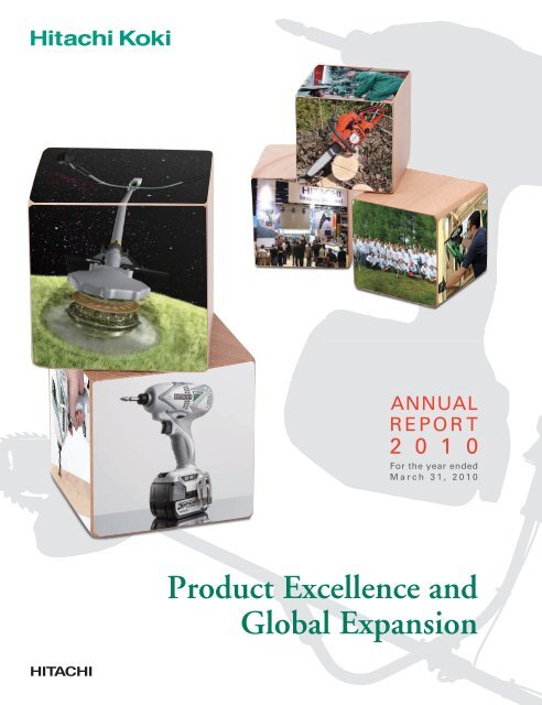 Product Excellence and Global Expansion - Hitachi Koki Co., Ltd.