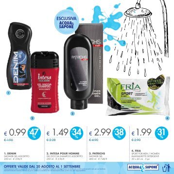 €1.99 - Acqua & Sapone