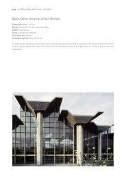 Sports Center, University of Kiel, Germany - gmp Architekten von ...