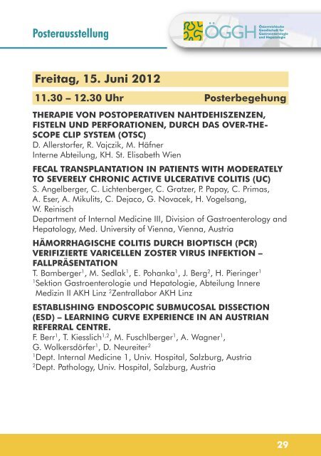 Freitag, 15. Juni 2012 - Hitachi Medical Systems Europe